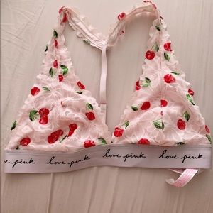VS cherry bralette